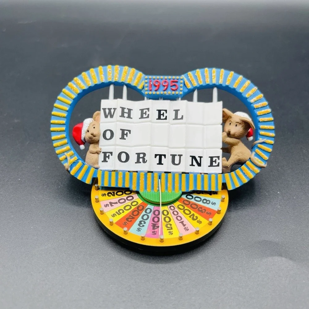 Hallmark‎ Keepsake Ornament Anniversary Edition Wheel Of Fortune 11-8-20